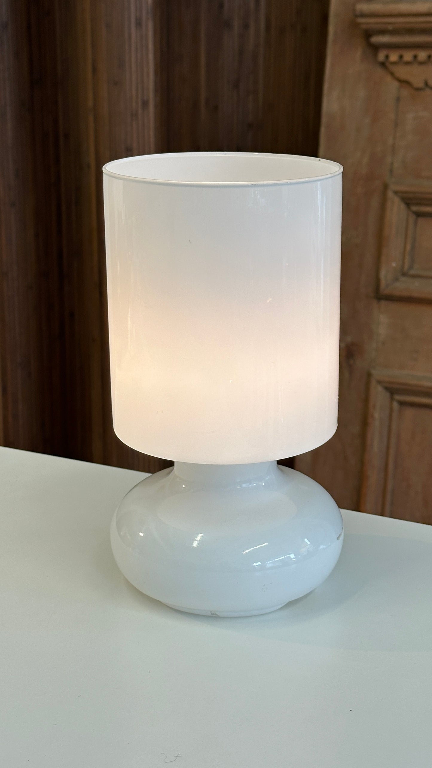 Vintage Glass LYKTA Lamp