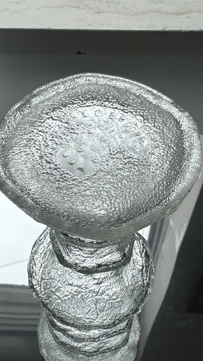 Set of 3 Vintage E.O. Brody Co. Glass Vases