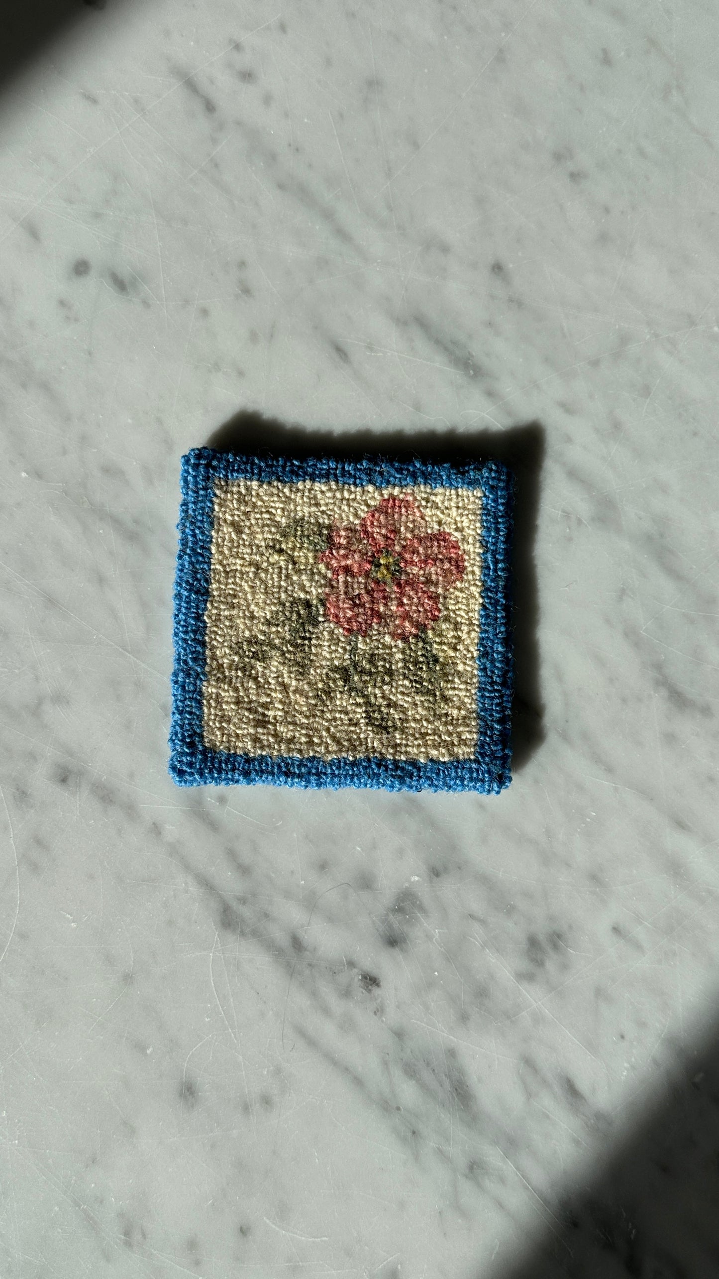 Collection of 8 Chéticamp Hooked Coasters