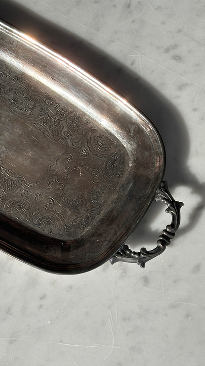 Antique Canadian Coronet Plate Copper Tray