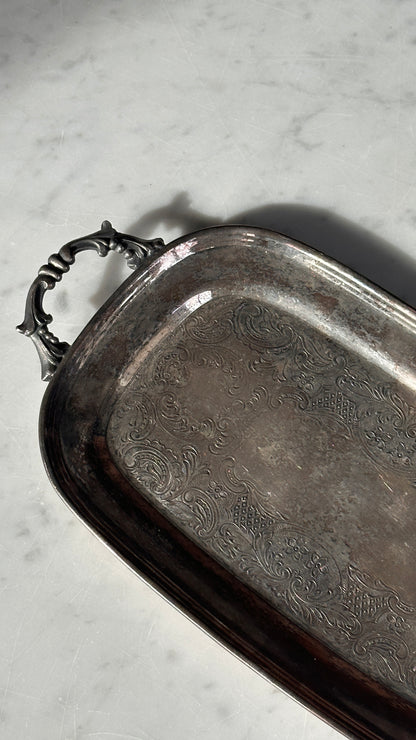 Antique Canadian Coronet Plate Copper Tray