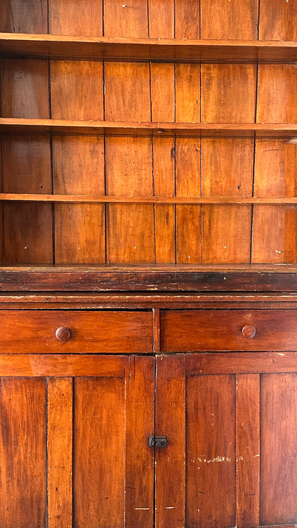 Large Antique Farmhouse Hutch