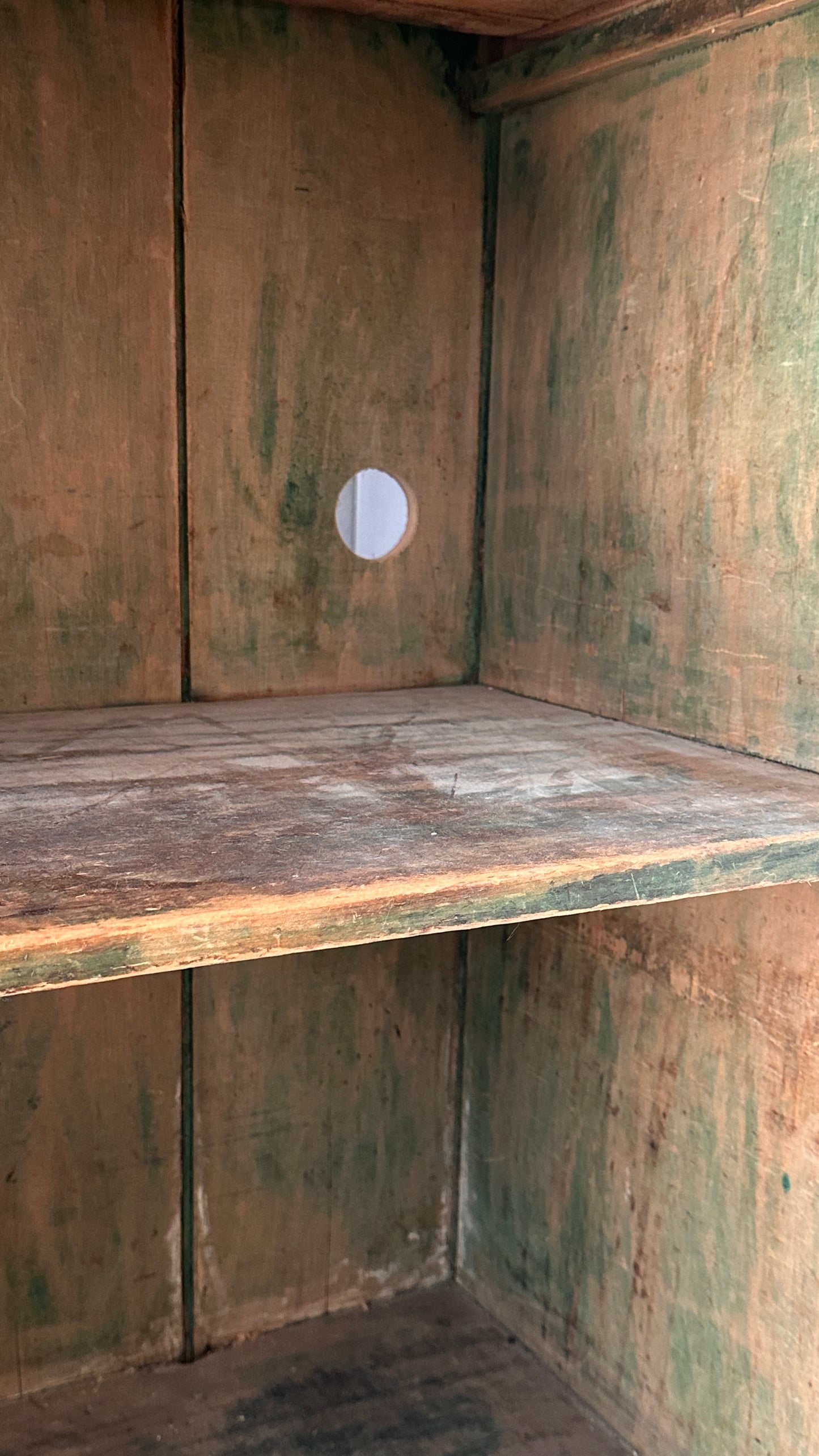 Large Antique Farmhouse Hutch