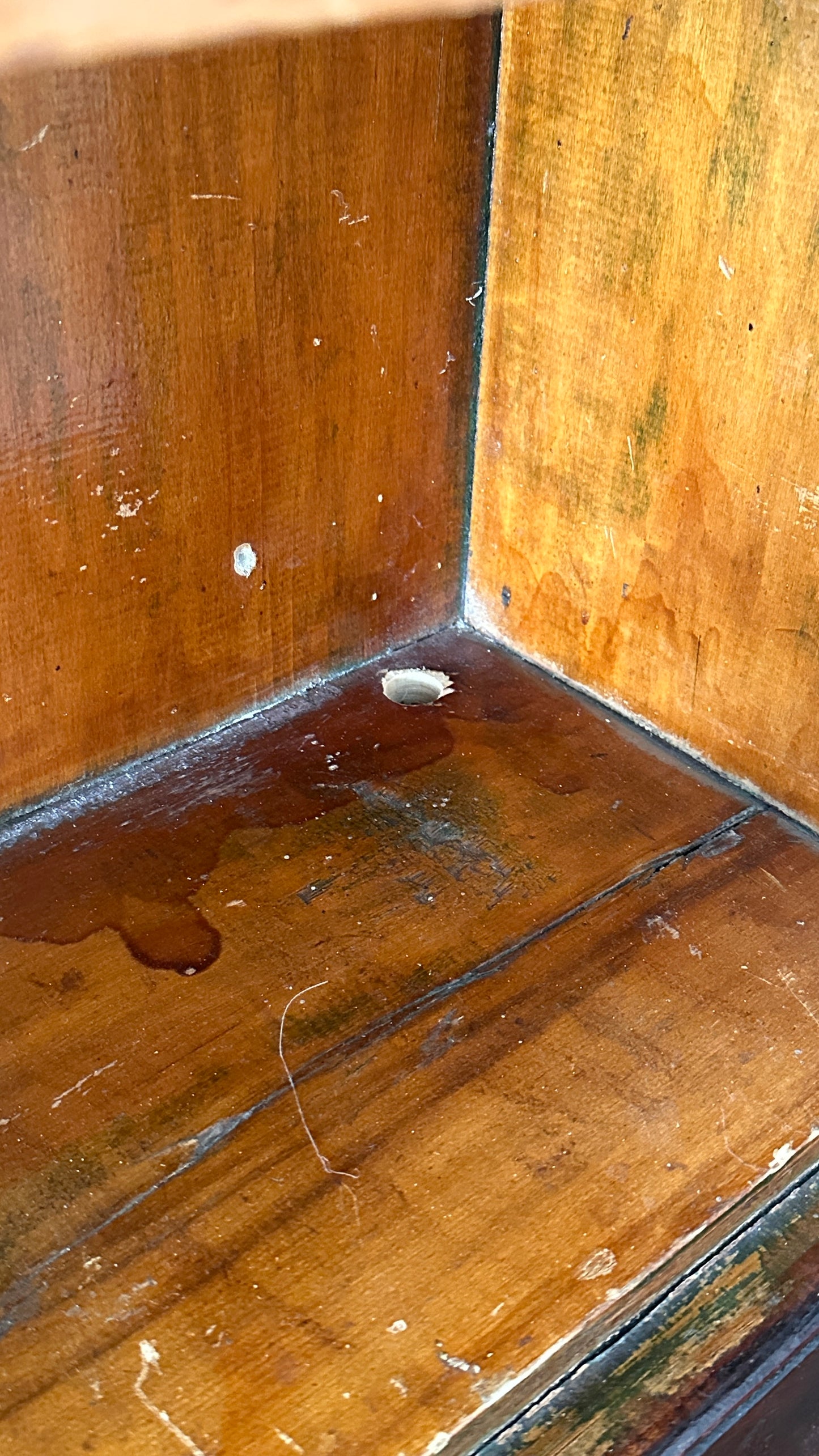 Large Antique Farmhouse Hutch