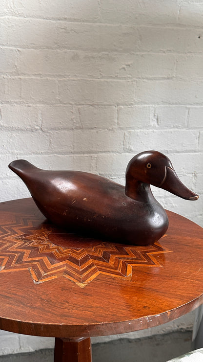Vintage Wooden Duck Decoy