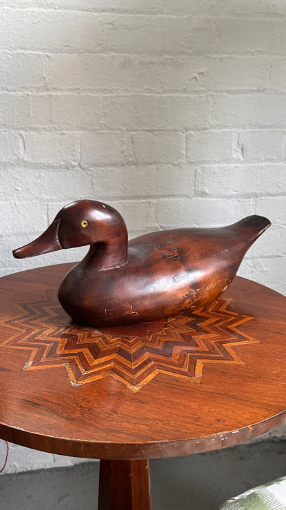 Vintage Wooden Duck Decoy
