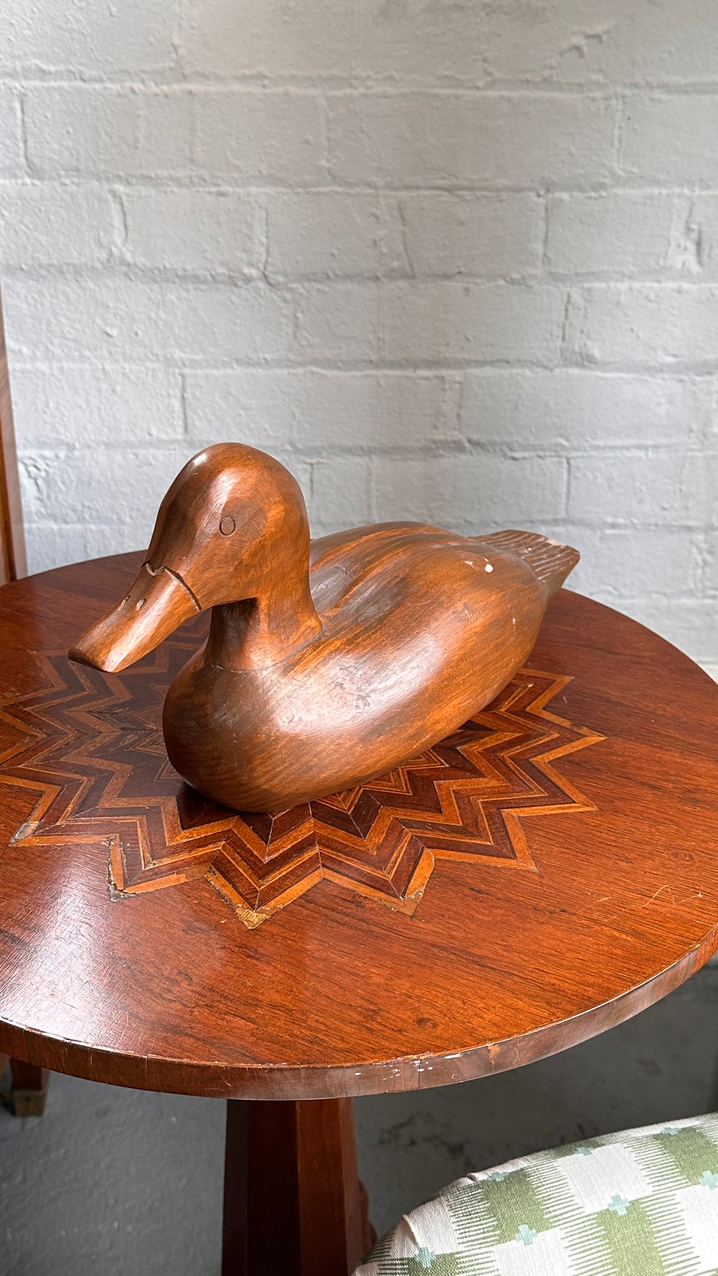 Vintage Wooden Duck Decoy