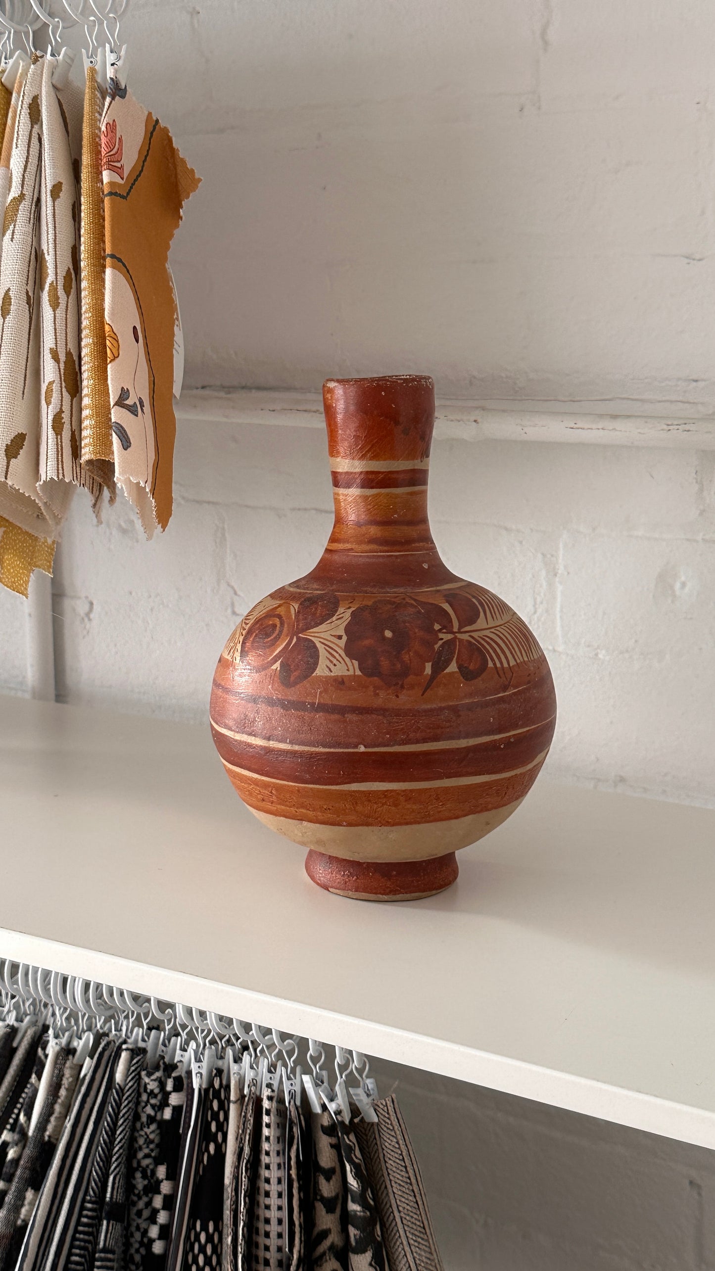 Hand Painted Ceramic Vase