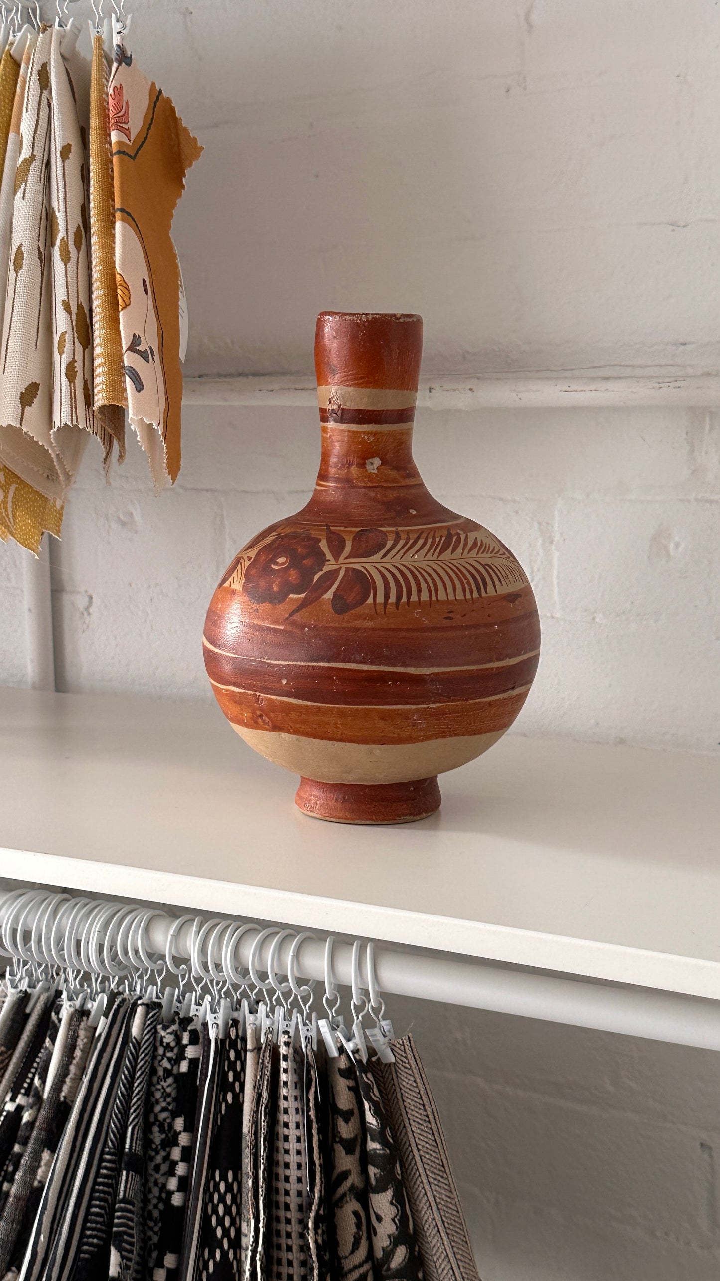 Hand Painted Ceramic Vase