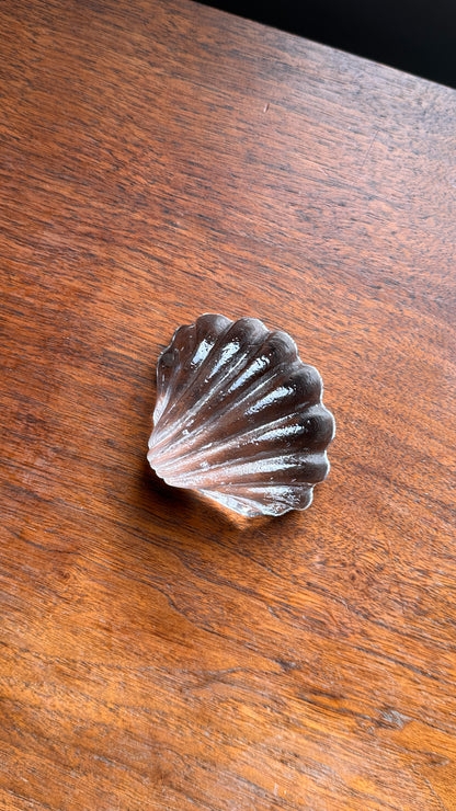 Glass Shell Paper Weight