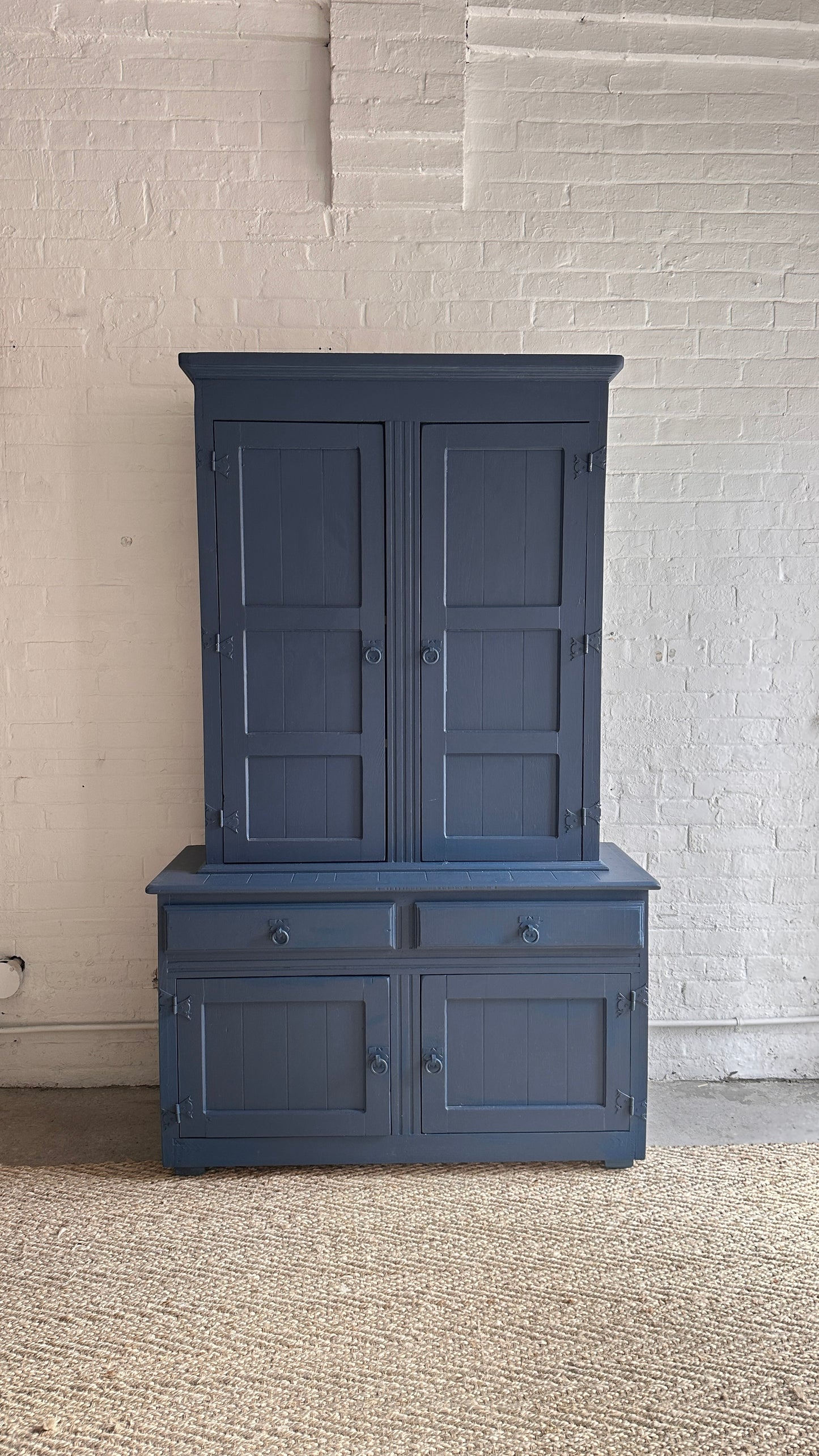 Vintage Painted Hutch
