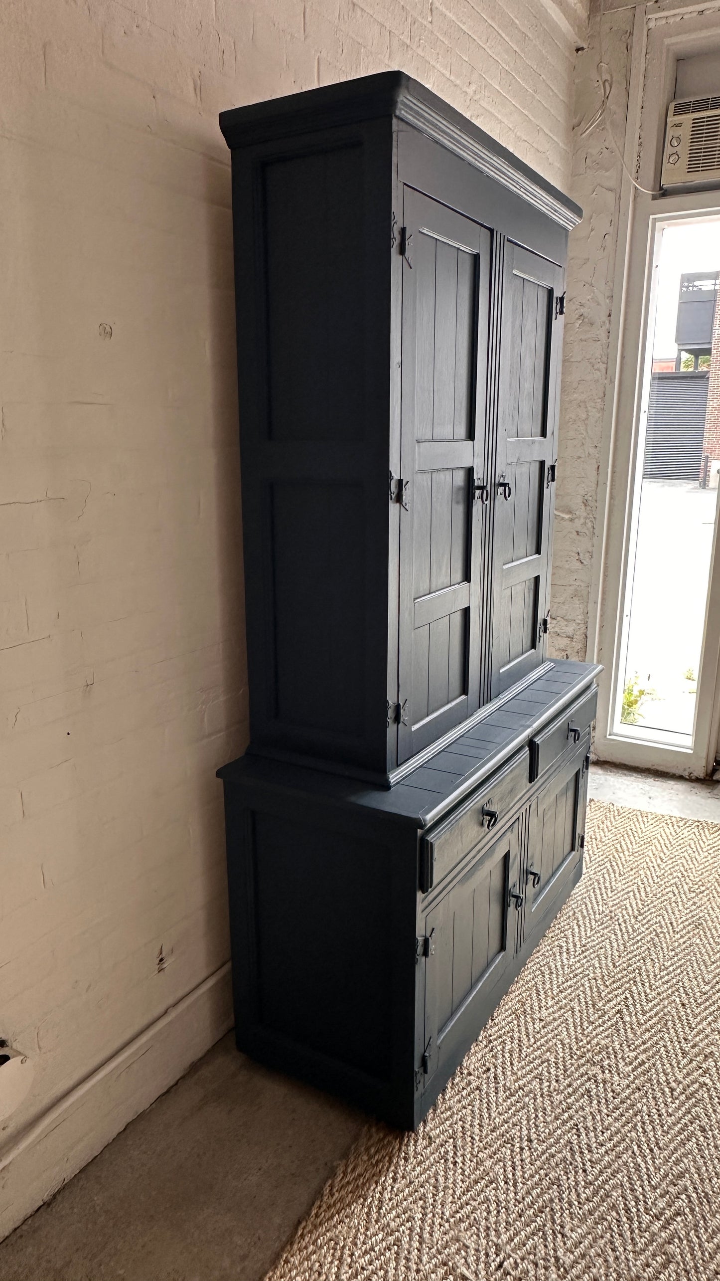 Vintage Painted Hutch