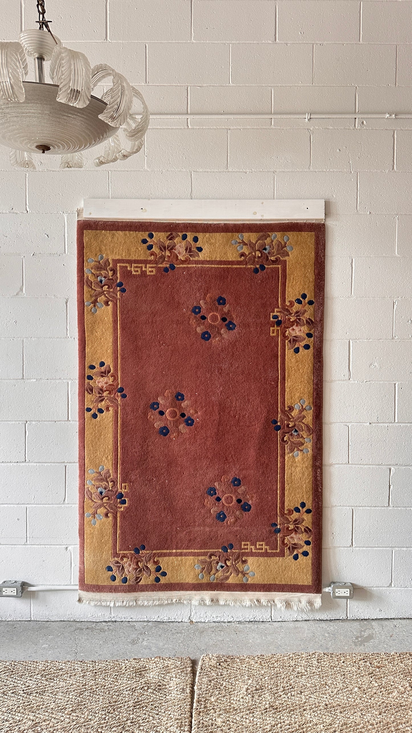 Vintage Floral Area Rug