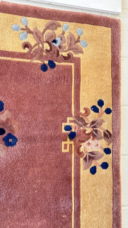 Vintage Floral Area Rug