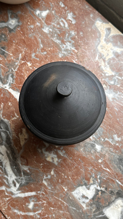 Lidded Ceramic Vessel