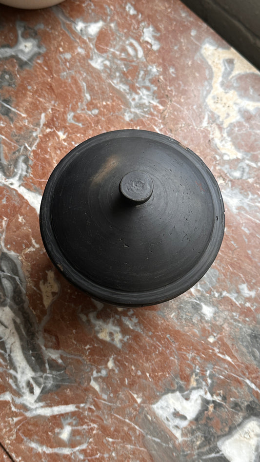 Lidded Ceramic Vessel