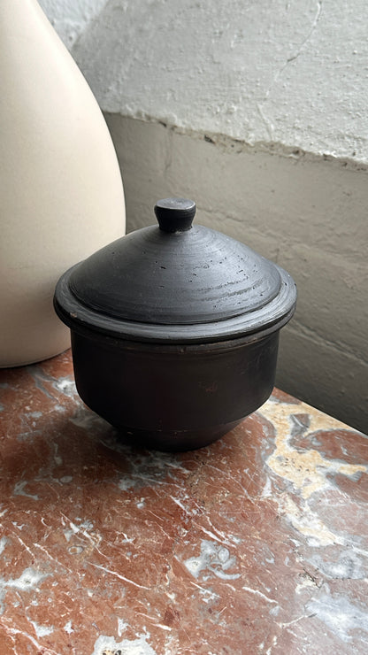 Lidded Ceramic Vessel
