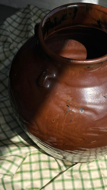Large Handmade Ceramic Vessel
