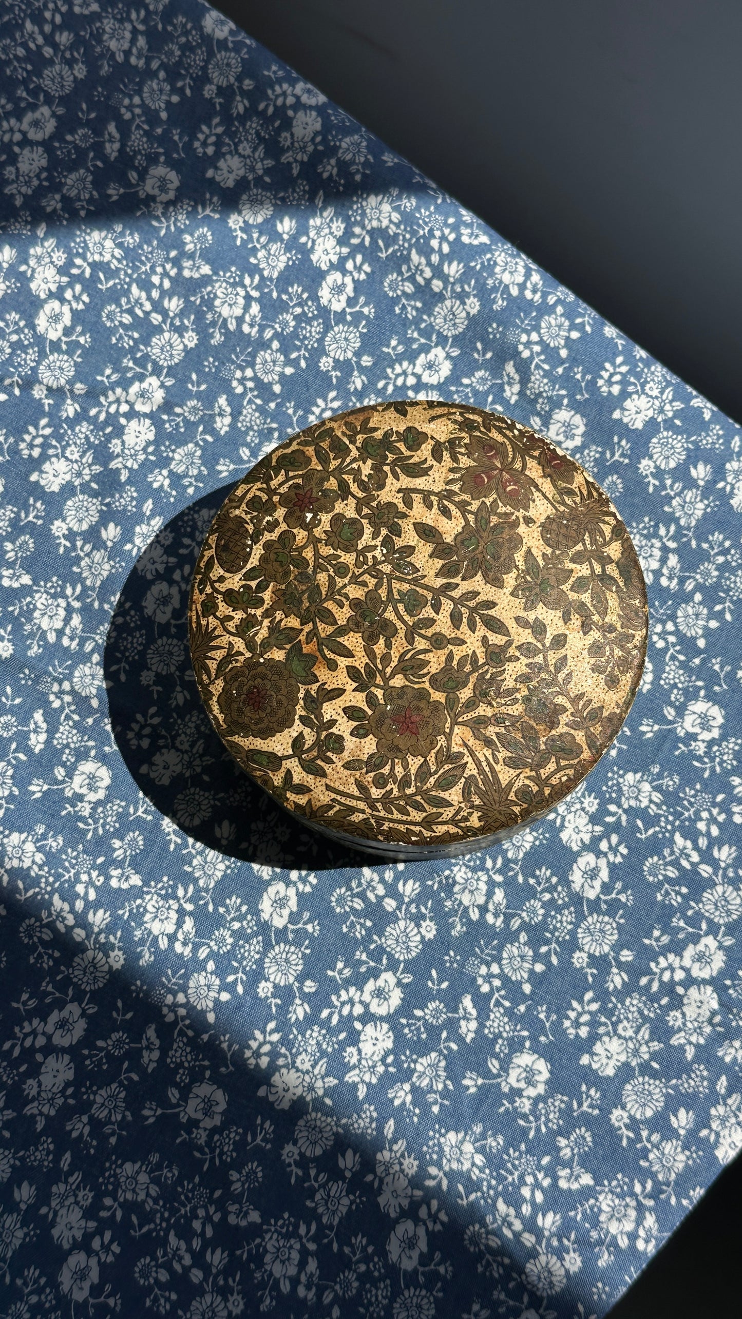 Vintage Floral Coaster Set