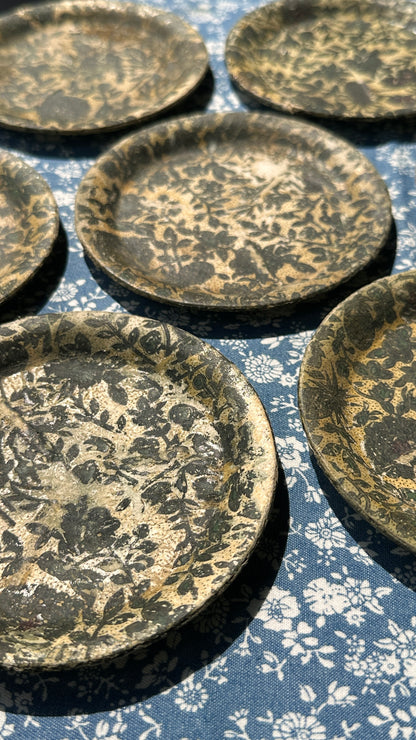 Vintage Floral Coaster Set