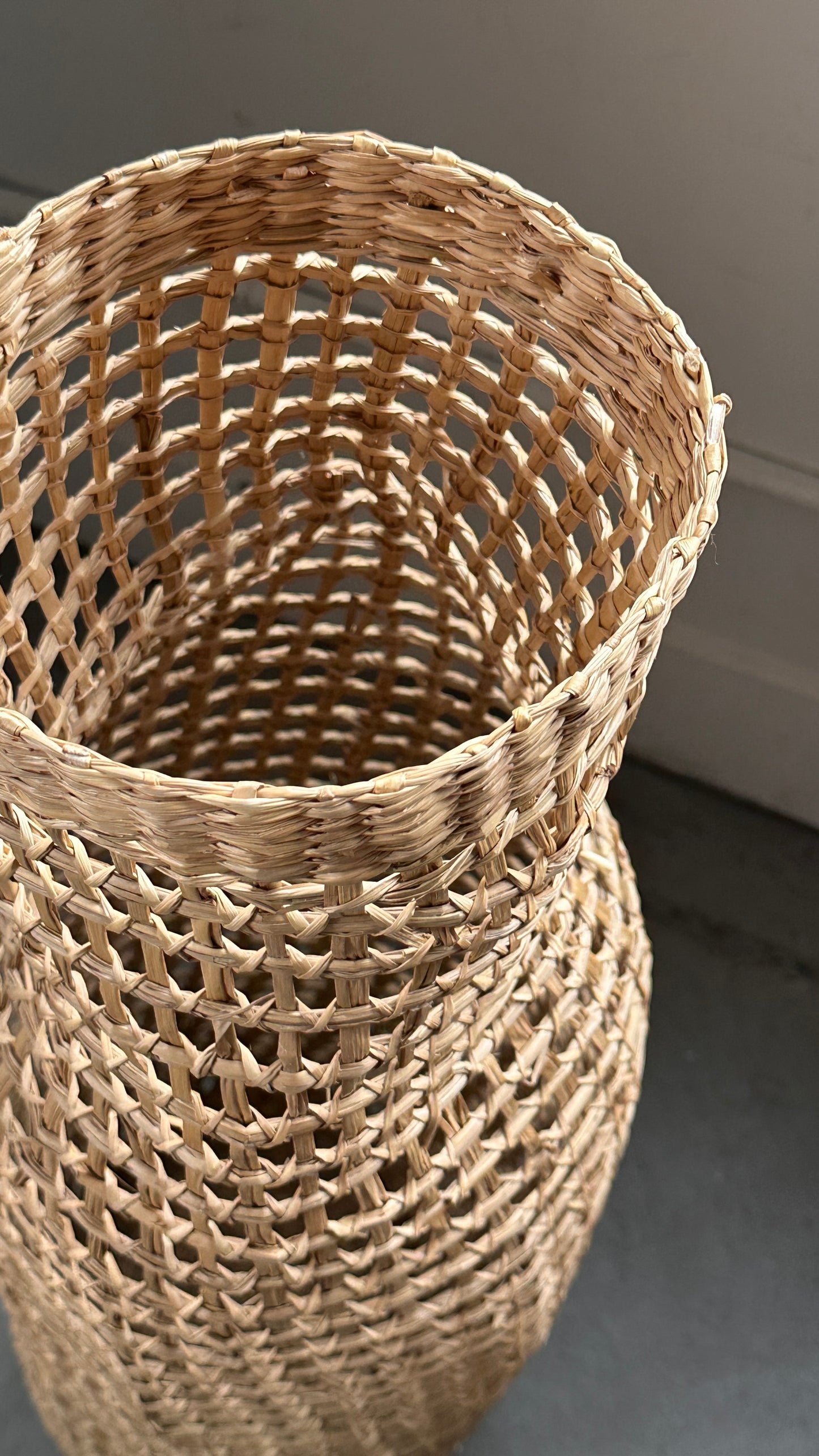 Large Woven Floor Basket