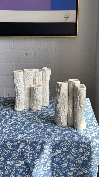 Pair of Handmade Bud Vases