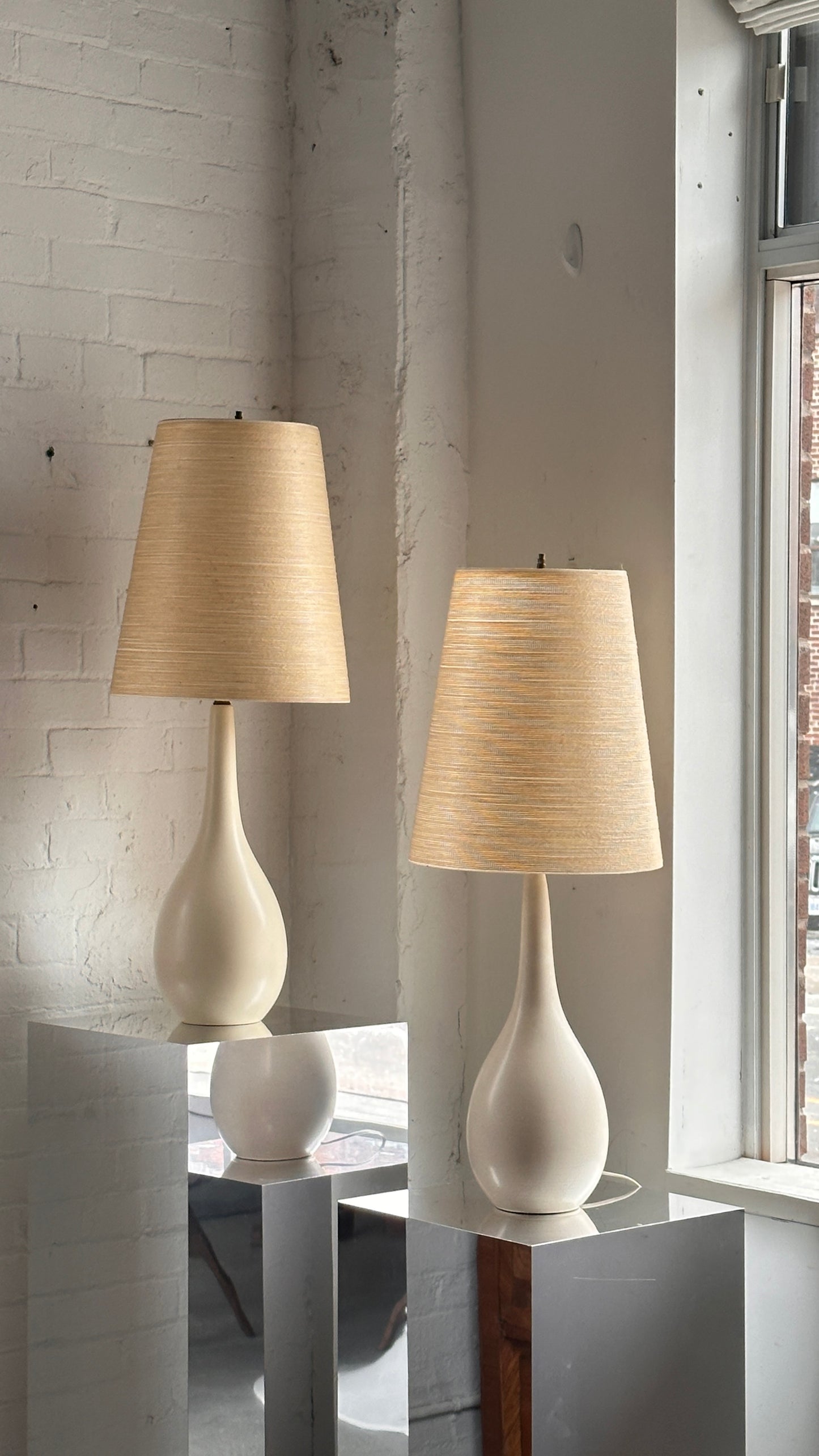 Pair of Mid Century Lotte Lamps
