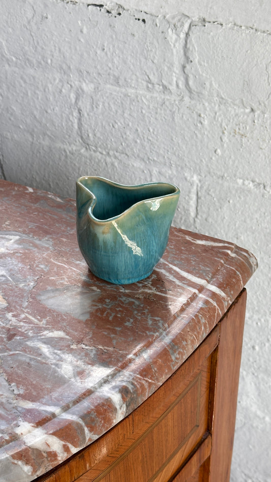 Small Pinched Ceramic Vessel