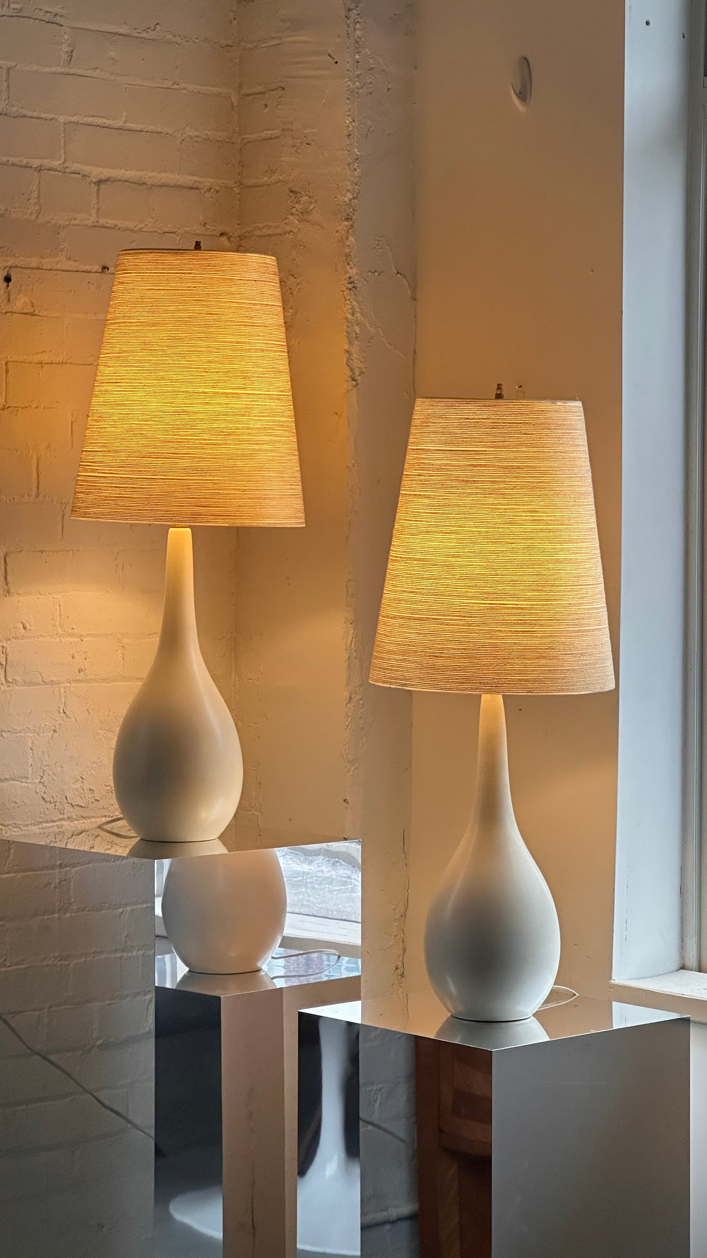 Pair of Mid Century Lotte Lamps