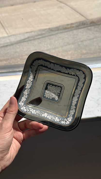 Pair of Decorative Glass Dishes
