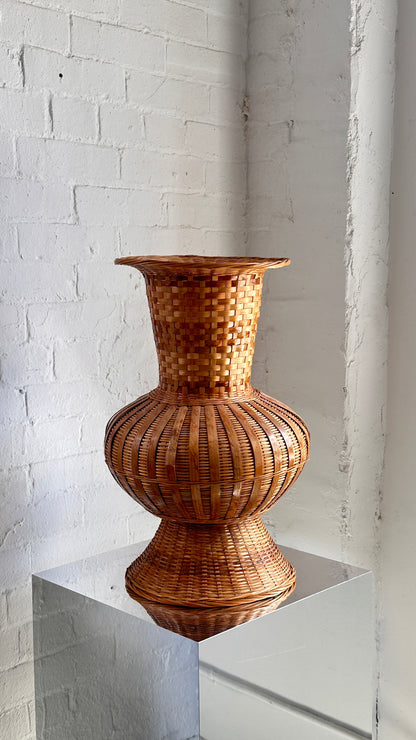 Vintage Woven Vase