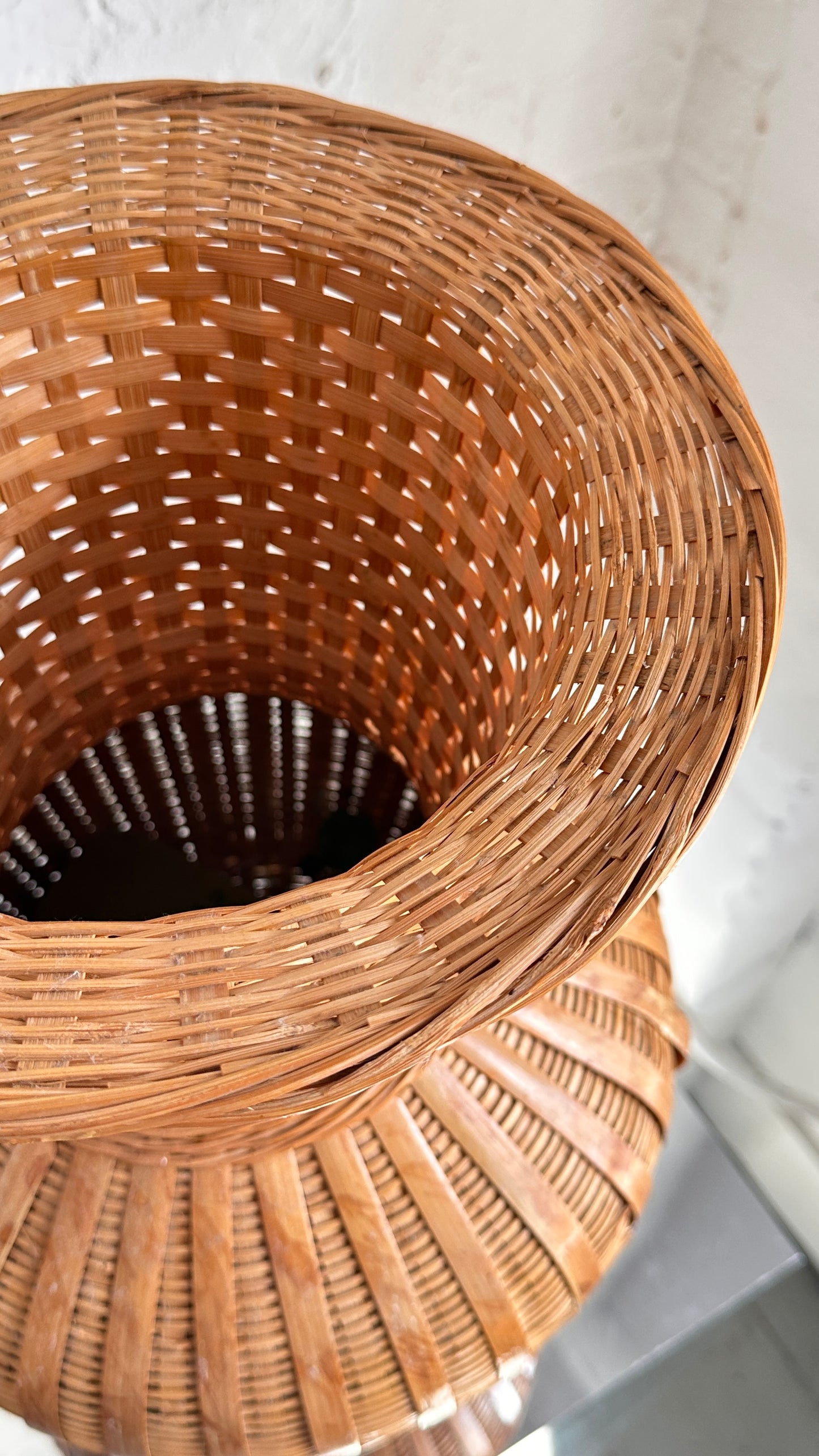 Vintage Woven Vase