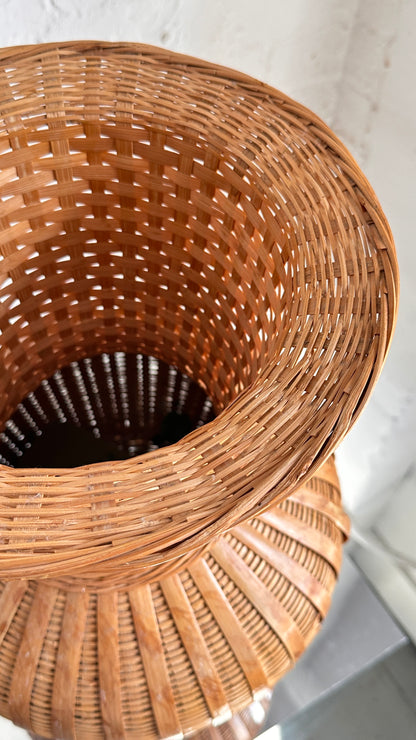 Vintage Woven Vase