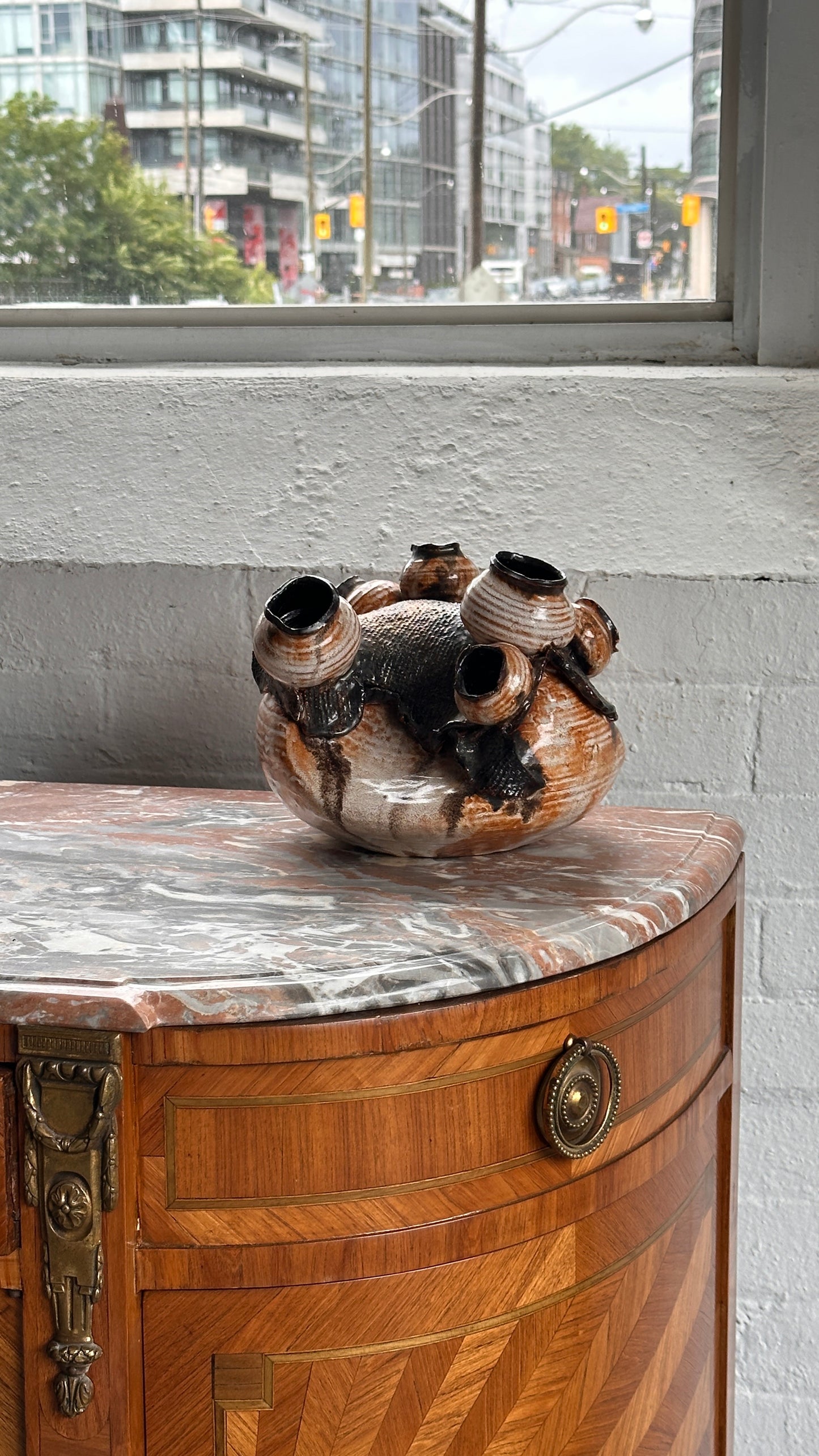 Brutalist Ceramic Vessel