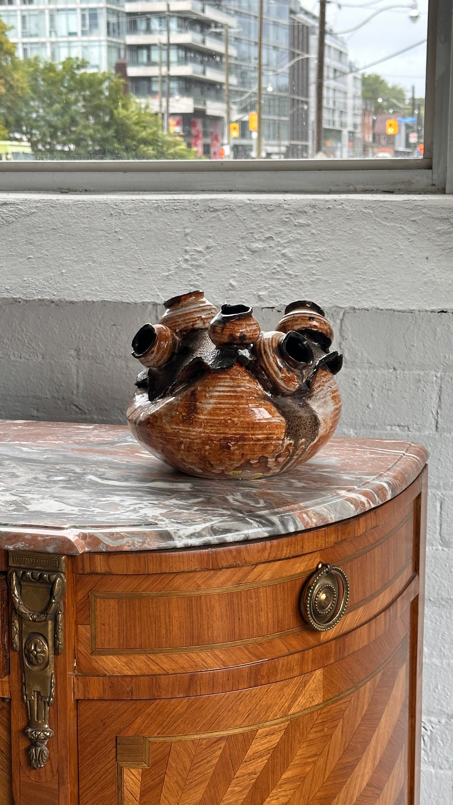 Brutalist Ceramic Vessel