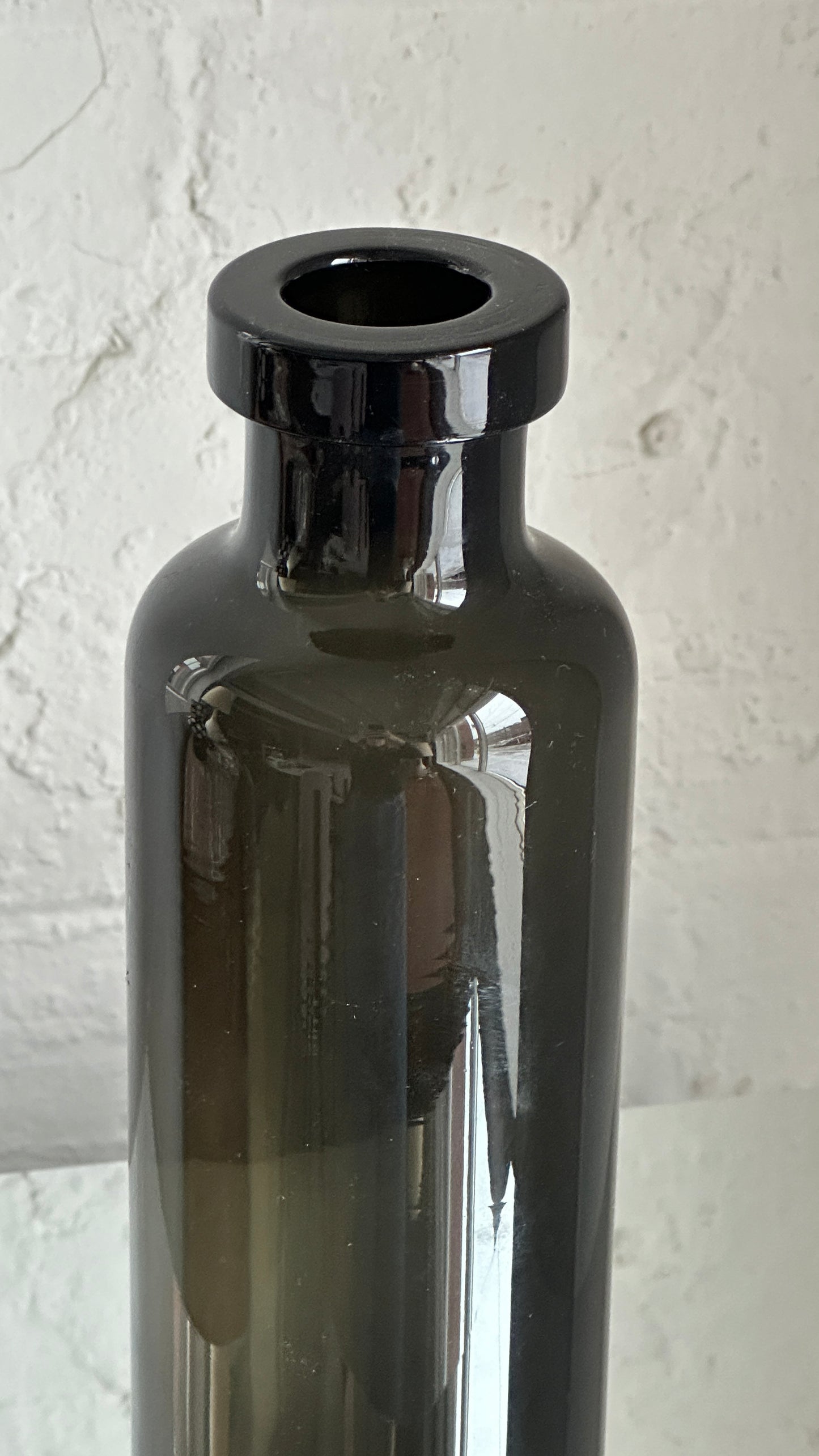Smoked Glass Bottle