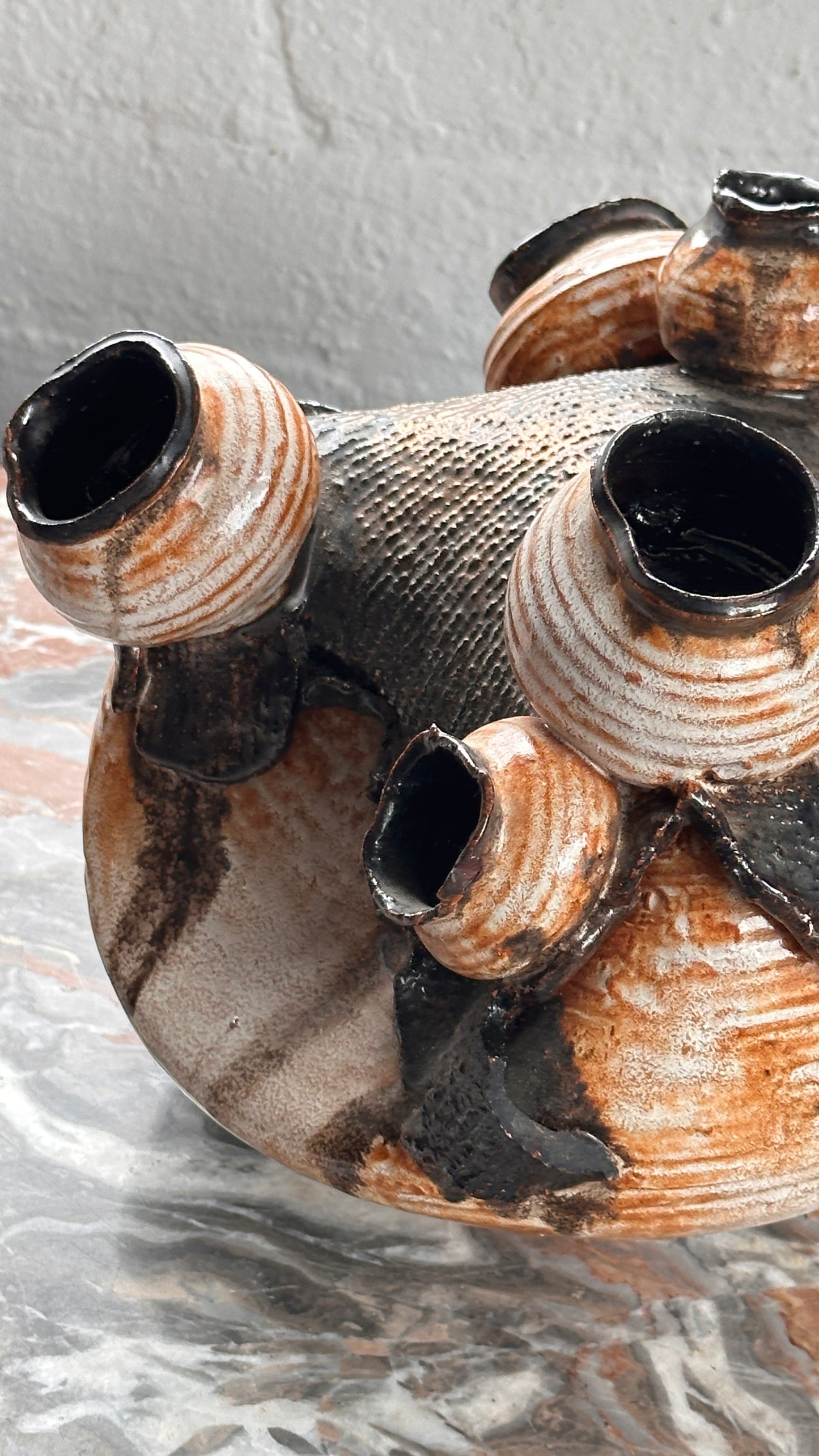 Brutalist Ceramic Vessel