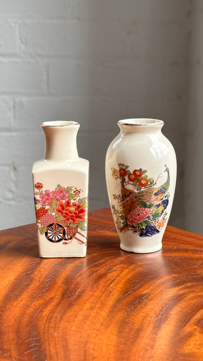 Pair of Small Japanese Vases