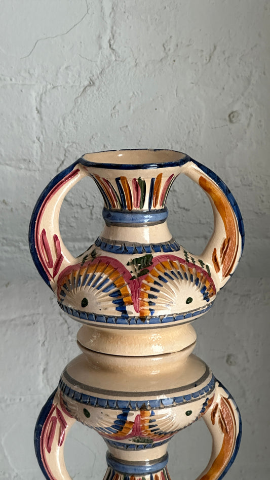Vintage Hand Painted Bud Vase
