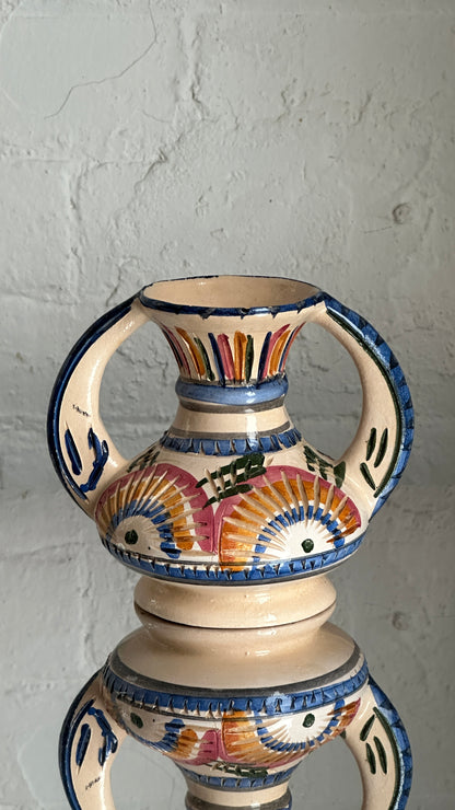 Vintage Hand Painted Bud Vase