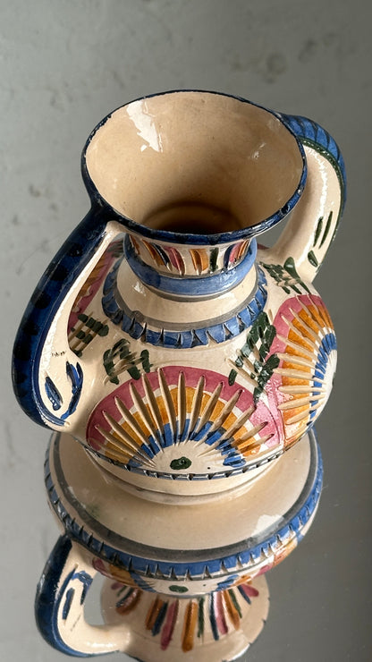 Vintage Hand Painted Bud Vase