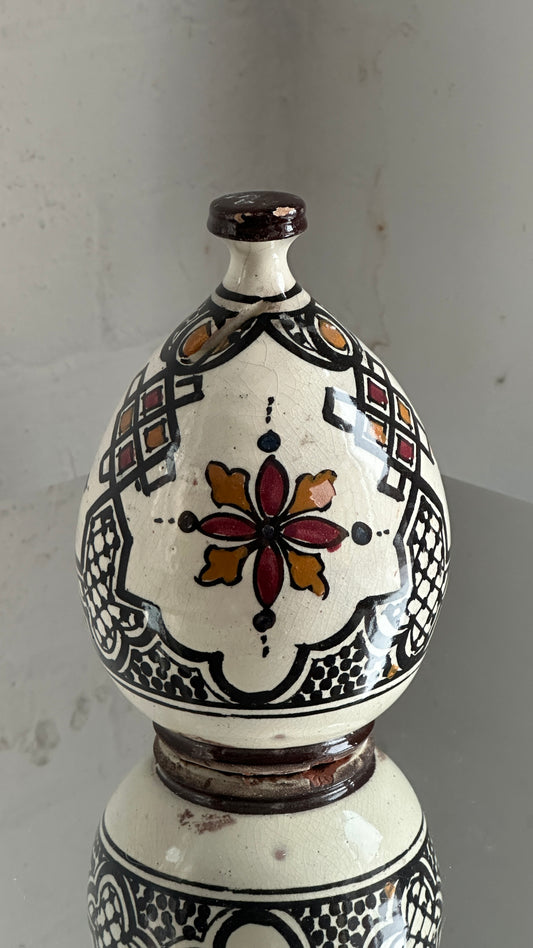 Vintage Hand Painted Piggy Bank