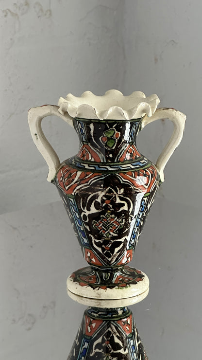 Vintage Hand Painted Turkish Vase
