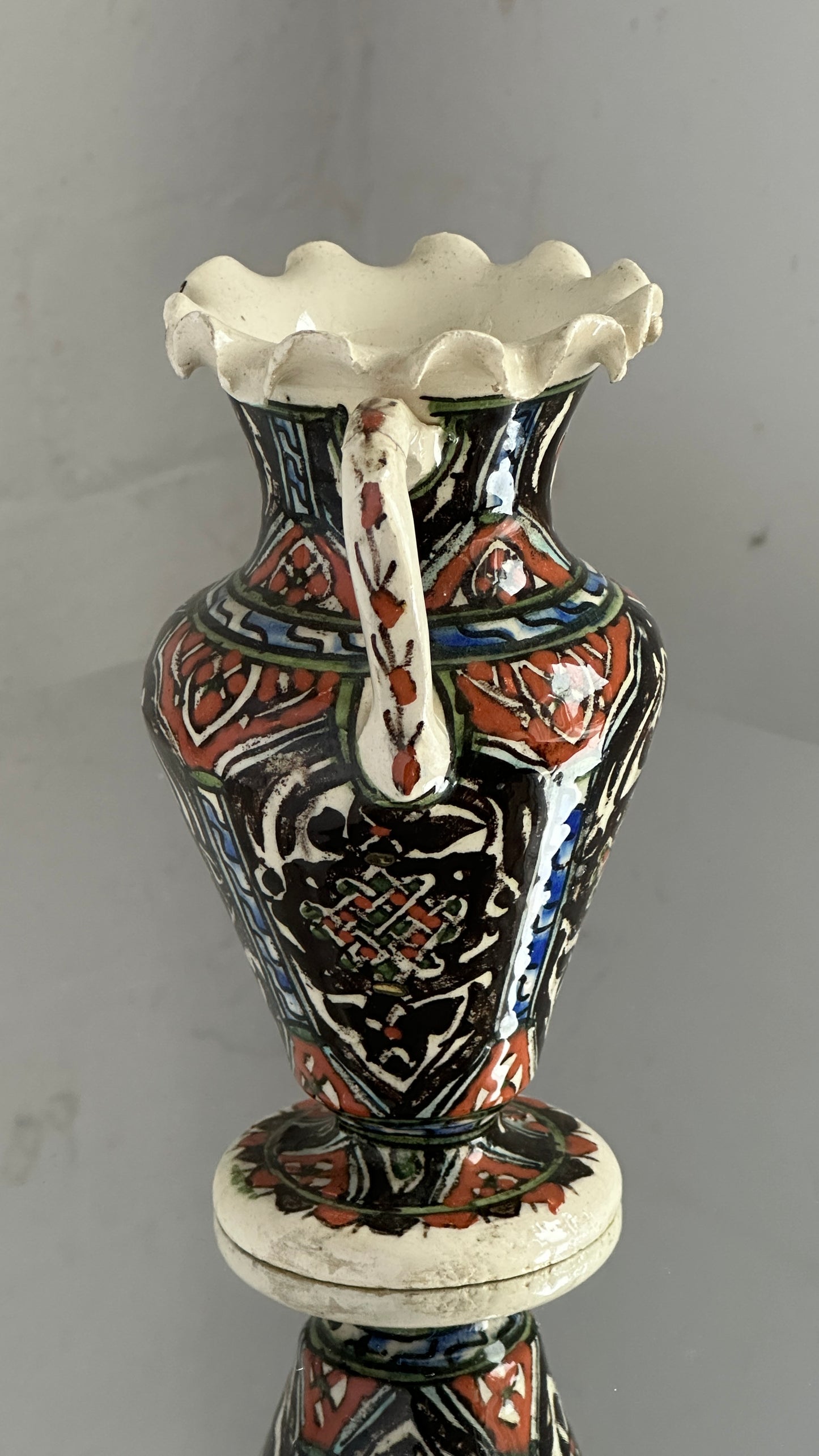 Vintage Hand Painted Turkish Vase