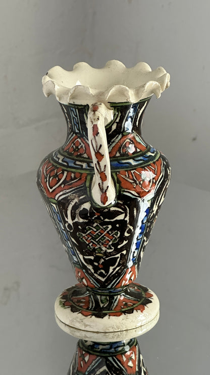Vintage Hand Painted Turkish Vase