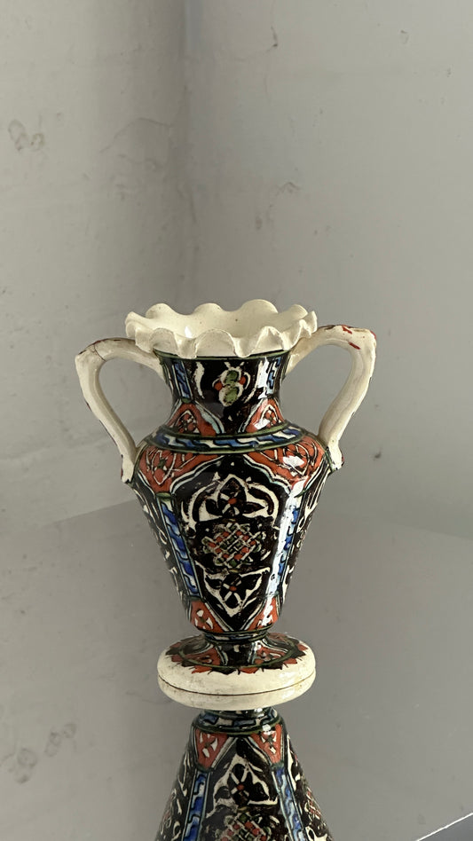 Vintage Hand Painted Turkish Vase
