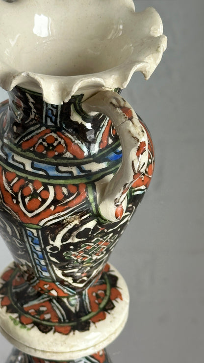 Vintage Hand Painted Turkish Vase