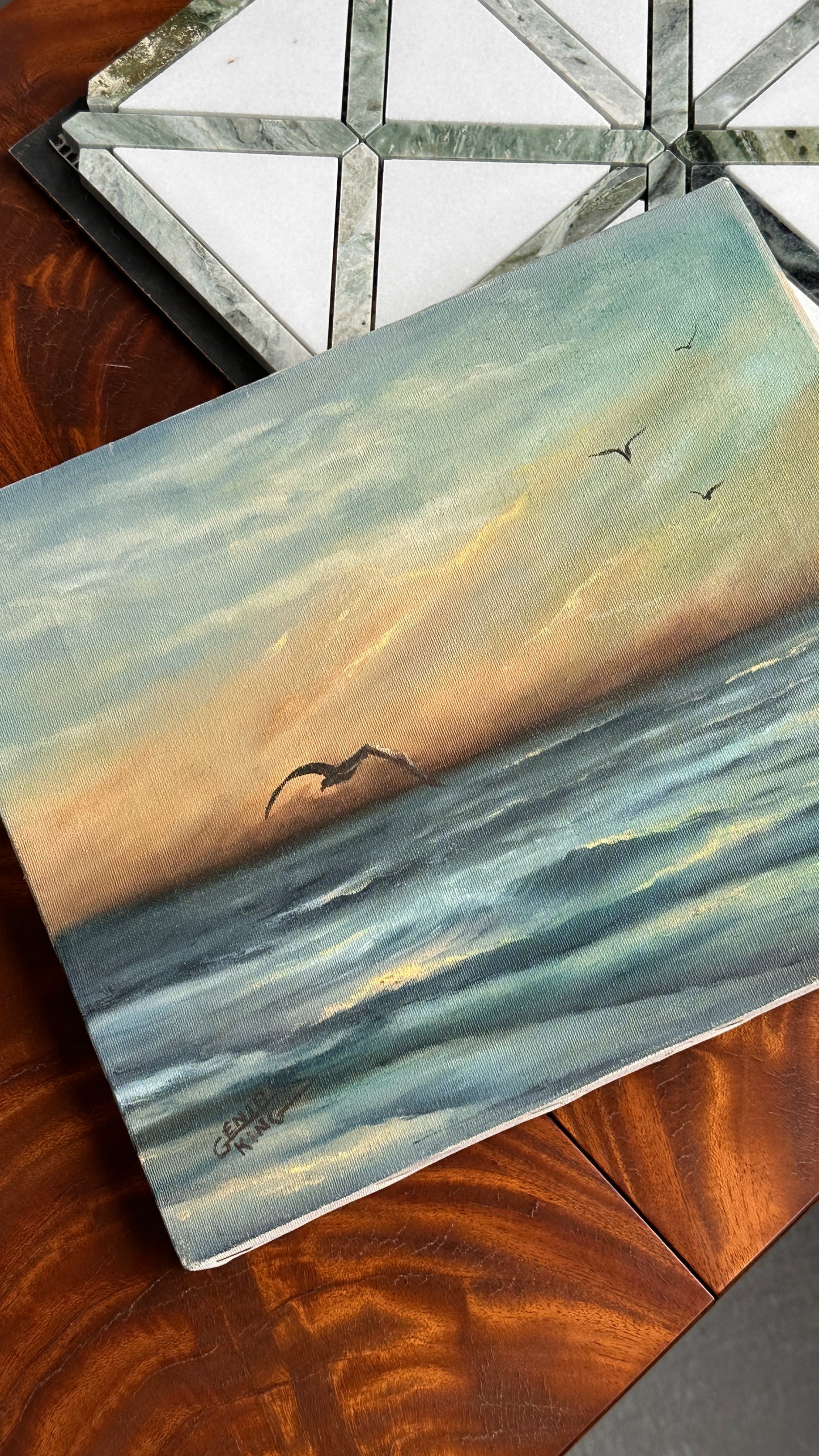 New Jersey Painting by Genia King