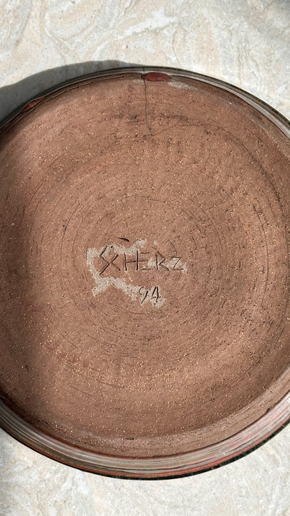 Handmade Ceramic Dish by Scherz '94