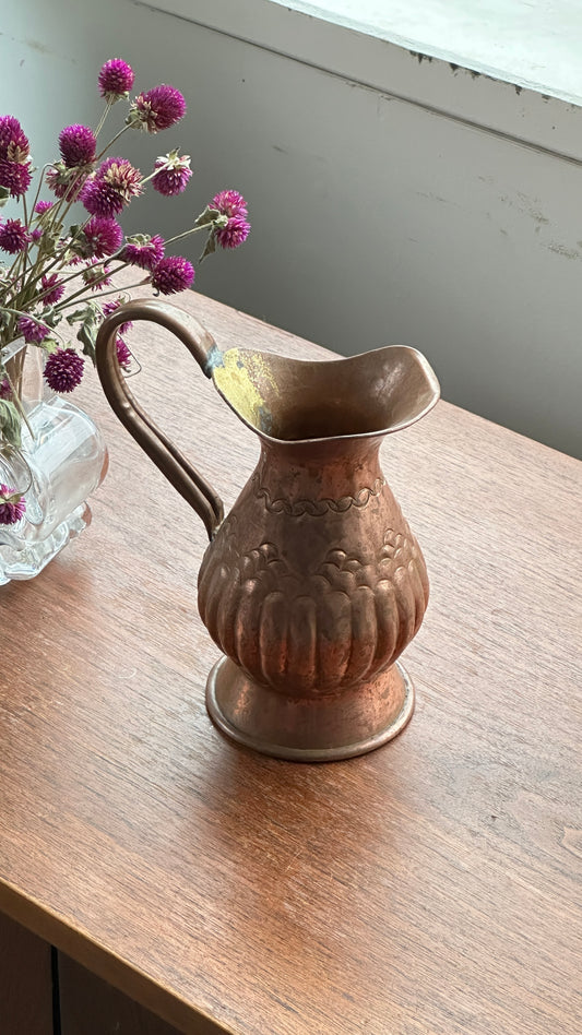 Vintage Copper Pitcher